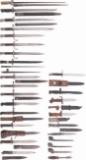 Twenty-Eight Edged Weapons