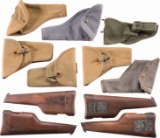Grouping of Canadian Military Holsters and Shoulder Stocks