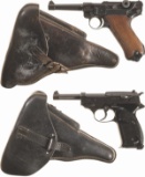 Two WWII Nazi Military Pistols