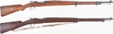 Two Mauser Bolt Action Military Contract Rifles