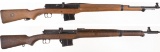 Two Ljungman Pattern Military Semi-Automatic Rifles