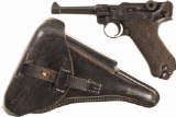 DWM 1918 Luger Semi-Automatic Pistol with Holster