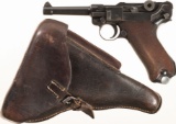 Mauser Banner '1939' Dated 'Eagle/K' Police Luger with Holster