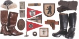 Group of Primarily Nazi Style Items