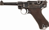 1939 Dated Mauser Banner Police Luger Semi-Automatic Pistol