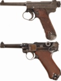 Two Foreign Semi-Automatic Pistols