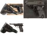 Three Walther/Interarms Semi-Automatic Pistols