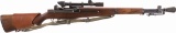 U.S. Springfield M1C Garand Sniper Rifle with M84 Sniper Scope