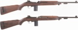 Two U.S. Semi-Automatic Carbines with CMP Certificates