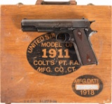 U.S. Colt 1911 Pistol with Accessories