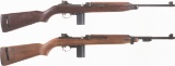 Two U.S. M1 Semi-Automatic Carbines