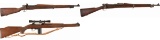 Three American Long Guns, 03-A3, M1 Carbine