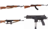 Four Semi-Automatic Firearms
