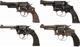 Four Double Action Revolvers