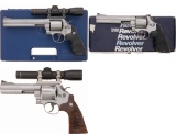 Three Smith & Wesson Double Action Revolvers