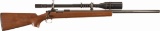 Remington Model 40-XB-H2 Bolt Action Rifle with Scope and Box