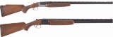 Two Engraved Shotguns