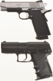 Two Semi-Automatic Sporting Pistols