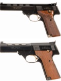 Two Boxed High Standard 107 Series Semi-Automatic Pistols