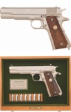 Pair of Cased World War II Commemorative Colt 1911A Pistols