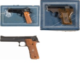 Three Smith & Wesson Semi-Automatic Pistols