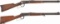 Two Winchester Lever Action Carbines