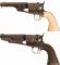 Two Antique Colt 'Belly Gun' Revolvers