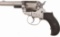 Etched Panel Colt Model 1877 Sheriffs Model Revolver