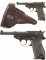 Two French Occupation Mauser P.38 Pistols