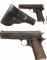 Two European Military Semi-Automatic Pistols