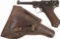 DWM 1921 Dated Police Luger Semi-Automatic Pistol with Holster