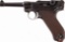 DWM Model 1908 Luger Semi-Automatic Pistol