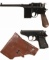 Two Semi-Automatic Pistols