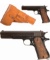 Two Spanish Semi-Automatic Pistols