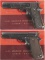 Two Boxed Star Semi-Automatic Pistols