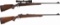 Two Pre-64 Winchester Model 70 Bolt Action Rifles