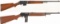 Two Winchester Semi-Automatic Rifles