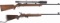 Two Winchester Model 52 Bolt Action Rifles