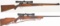 Two Scoped Sako Bolt Action Rifles