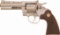Nickel Colt Diamondback Double Action Revolver