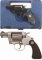 Two Colt Double Action Revolvers