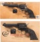 Two Boxed Colt Single Action Revolvers with Extra Cylinders