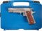 Engraved SIG Sauer GSR 1911 Semi-Automatic Pistol with Case