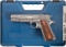 Engraved Springfield Armory Inc. 1911A1 Semi-Automatic Pistol