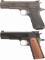 Two 1911 Semi-Automatic Pistols
