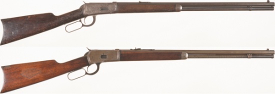 Two Winchester Lever Action Rifles