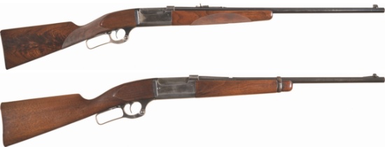 Two Savage Lever Action Long Guns