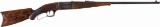 Factory Engraved Savage Model 1899A Takedown Rifle, Letter