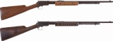 Two Winchester Slide Action Rifles