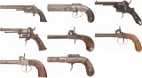 Eight Handguns